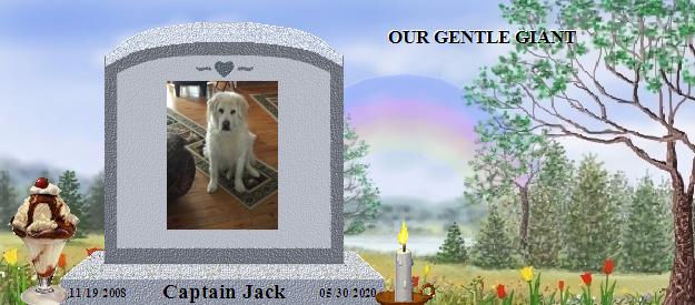Captain Jack's Rainbow Bridge Pet Loss Memorial Residency Image