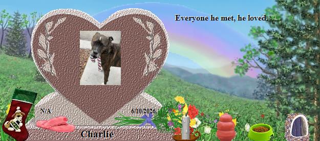 Charlie's Rainbow Bridge Pet Loss Memorial Residency Image