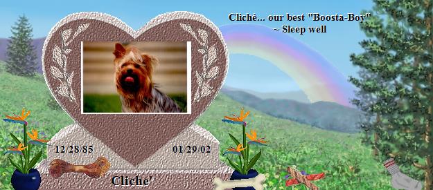 Cliche''s Rainbow Bridge Pet Loss Memorial Residency Image