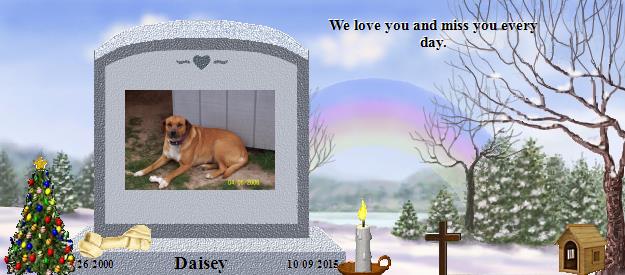 Daisey's Rainbow Bridge Pet Loss Memorial Residency Image