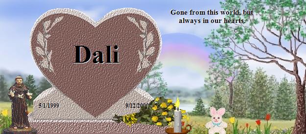 Dali's Rainbow Bridge Pet Loss Memorial Residency Image