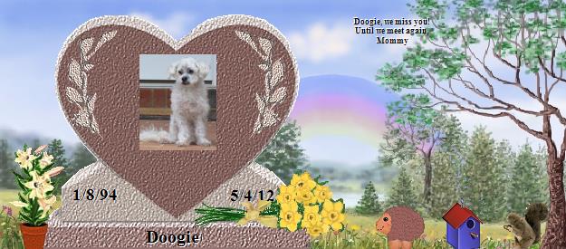 Doogie's Rainbow Bridge Pet Loss Memorial Residency Image
