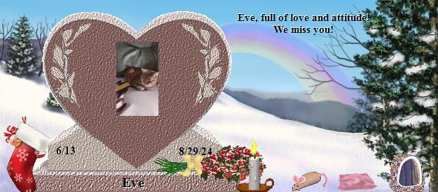 Eve's Rainbow Bridge Pet Loss Memorial Residency Image
