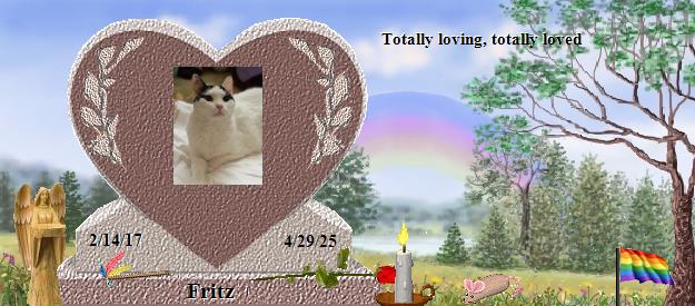 Fritz's Rainbow Bridge Pet Loss Memorial Residency Image