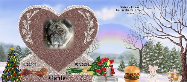 Gertie's Rainbow Bridge Pet Loss Memorial Residency Image