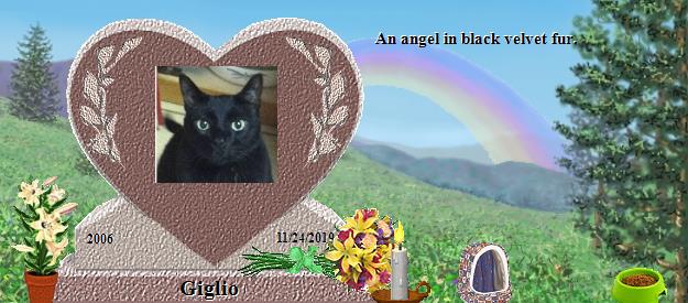Giglio's Rainbow Bridge Pet Loss Memorial Residency Image