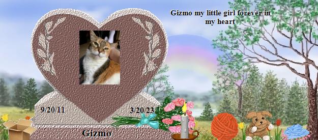 Gizmo's Rainbow Bridge Pet Loss Memorial Residency Image