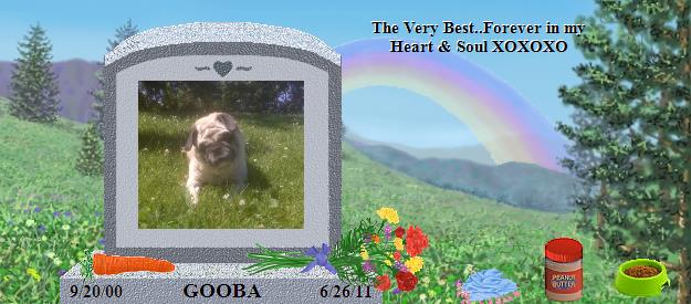 GOOBA's Rainbow Bridge Pet Loss Memorial Residency Image