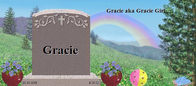 Gracie's Rainbow Bridge Pet Loss Memorial Residency Image
