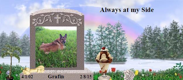 Grafin's Rainbow Bridge Pet Loss Memorial Residency Image