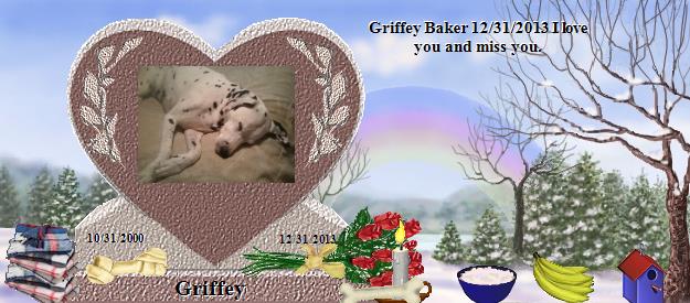 Griffey's Rainbow Bridge Pet Loss Memorial Residency Image