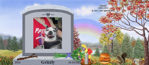 Grizzly's Rainbow Bridge Pet Loss Memorial Residency Image