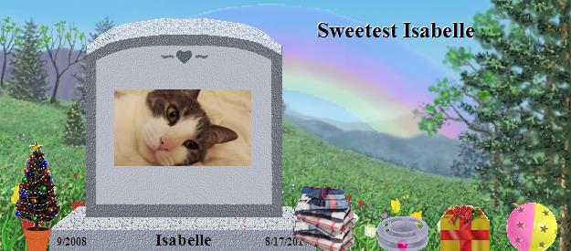 Isabelle's Rainbow Bridge Pet Loss Memorial Residency Image
