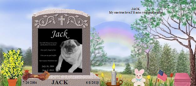 JACK's Rainbow Bridge Pet Loss Memorial Residency Image