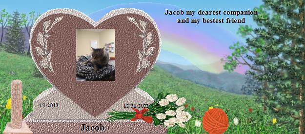 Jacob's Rainbow Bridge Pet Loss Memorial Residency Image