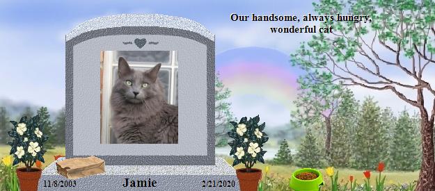Jamie's Rainbow Bridge Pet Loss Memorial Residency Image