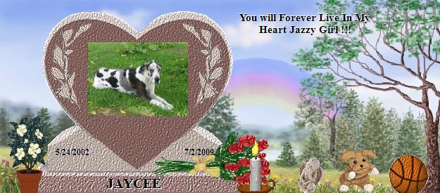 JAYCEE's Rainbow Bridge Pet Loss Memorial Residency Image