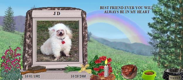 J D's Rainbow Bridge Pet Loss Memorial Residency Image