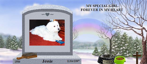 Jessie's Rainbow Bridge Pet Loss Memorial Residency Image