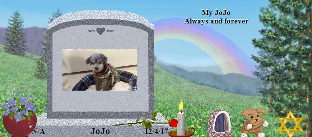 JoJo's Rainbow Bridge Pet Loss Memorial Residency Image