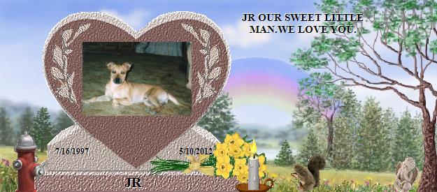 JR's Rainbow Bridge Pet Loss Memorial Residency Image