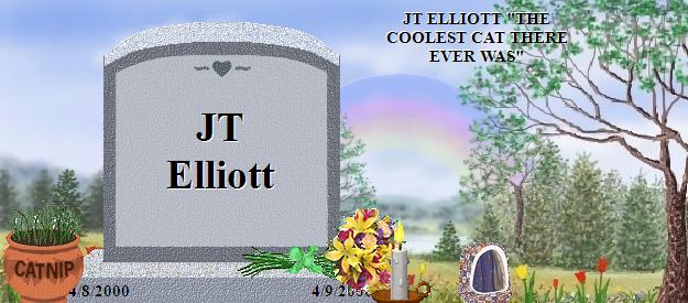 JT Elliott's Rainbow Bridge Pet Loss Memorial Residency Image