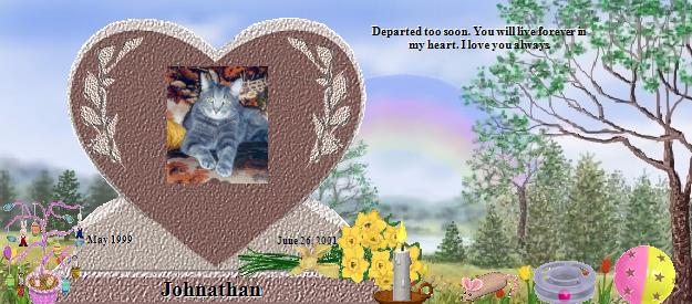Johnathan's Rainbow Bridge Pet Loss Memorial Residency Image
