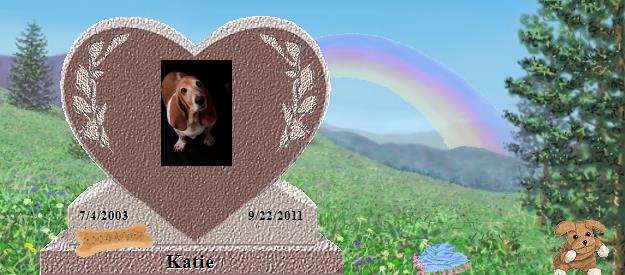 Katie's Rainbow Bridge Pet Loss Memorial Residency Image
