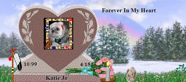Katie Jo's Rainbow Bridge Pet Loss Memorial Residency Image