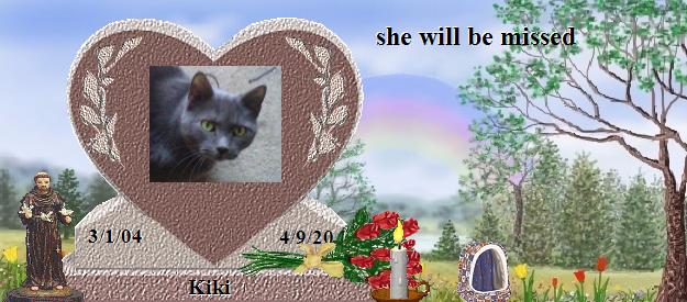 Kiki's Rainbow Bridge Pet Loss Memorial Residency Image