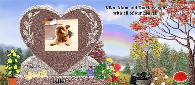 Kiko's Rainbow Bridge Pet Loss Memorial Residency Image
