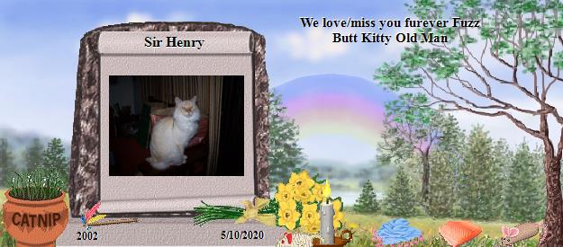Sir Henry's Rainbow Bridge Pet Loss Memorial Residency Image