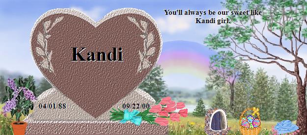 Kandi's Rainbow Bridge Pet Loss Memorial Residency Image