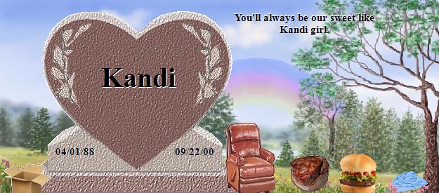Kandi's Rainbow Bridge Pet Loss Memorial Residency Image