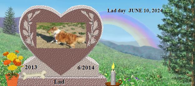 Lad's Rainbow Bridge Pet Loss Memorial Residency Image