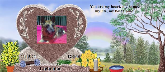 Liebchen's Rainbow Bridge Pet Loss Memorial Residency Image