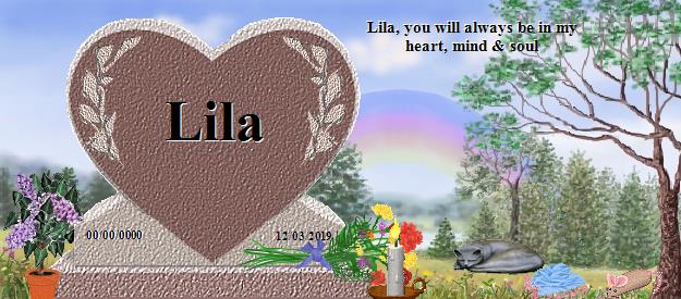 Lila's Rainbow Bridge Pet Loss Memorial Residency Image