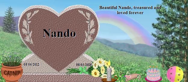 Nando's Rainbow Bridge Pet Loss Memorial Residency Image