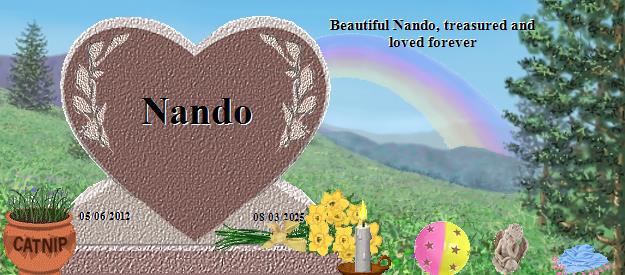 Nando's Rainbow Bridge Pet Loss Memorial Residency Image