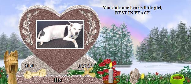 lita's Rainbow Bridge Pet Loss Memorial Residency Image
