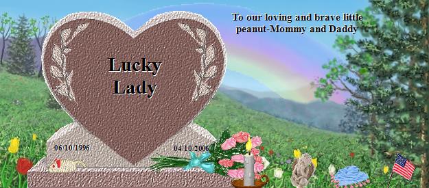 Lucky Lady's Rainbow Bridge Pet Loss Memorial Residency Image