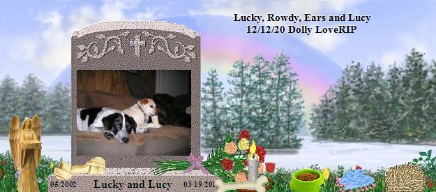Lucky and Lucy's Rainbow Bridge Pet Loss Memorial Residency Image