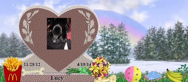 Lucy's Rainbow Bridge Pet Loss Memorial Residency Image
