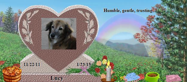 Lucy's Rainbow Bridge Pet Loss Memorial Residency Image