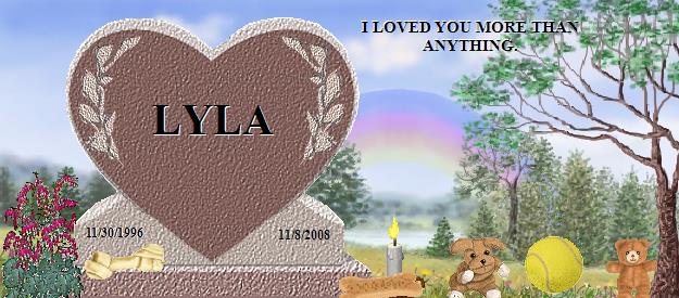 LYLA's Rainbow Bridge Pet Loss Memorial Residency Image