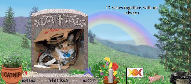 Marissa's Rainbow Bridge Pet Loss Memorial Residency Image