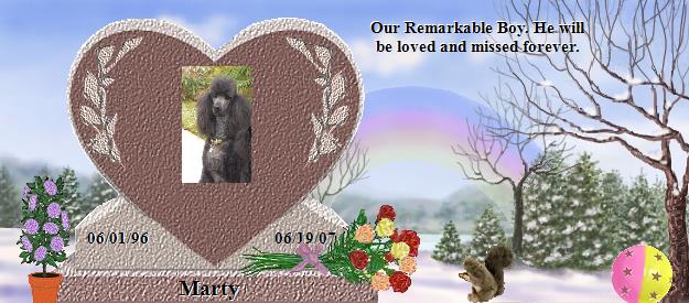 Marty's Rainbow Bridge Pet Loss Memorial Residency Image