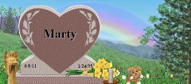 Marty's Rainbow Bridge Pet Loss Memorial Residency Image