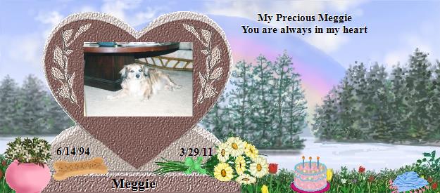 Meggie's Rainbow Bridge Pet Loss Memorial Residency Image