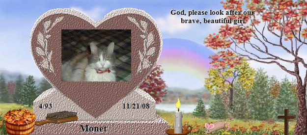 Monet's Rainbow Bridge Pet Loss Memorial Residency Image